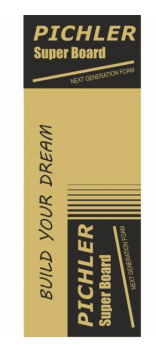 Preview: Super Board Schaum Platte 1000 x 300 x 6 mm (VE=1St.)