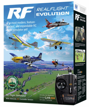 Preview: RealFlight Evolution RC Flight Simulator with InterLink DX Controller