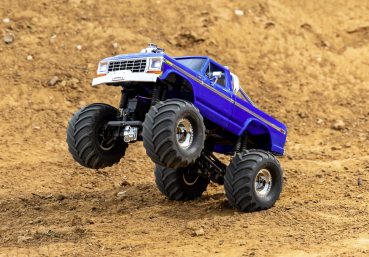 TRAXXAS TRX-4MT FORD F150 4X4 1/18 MONSTER-TRUCK RTR BRUSHED, MIT AKKU UND USB LADEGERÄT