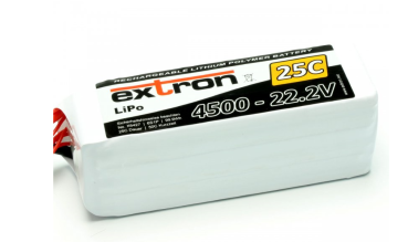 LiPo Akku Extron X2 4500 - 22,2V (25C | 50C)