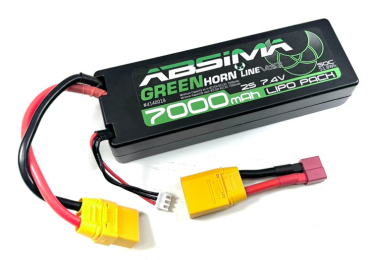 Greenhorn Vol.2 LiPo 2S 7,4V-50C 7000 HC (XT90/T-Plug)