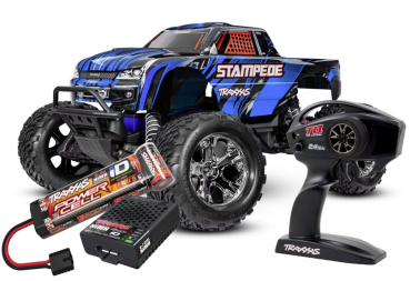 Traxxas Stampede HD 2WD RTR brushed 1/10 mit Akku und 4A USB-C Ladegerät
