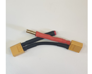 Alpha Adapter Serie XT60 auf 5mm Gold