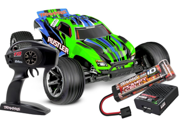 Traxxas Rustler HD 2WD RTR brushed 1/10 mit Akku und 4A USB-C Ladegerät