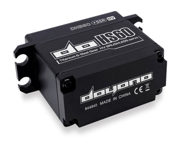 Preview: Doyono Brushless Servo HV 60.0kg/0.068sec @8.4V CNC Alugehäuse