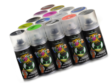 Preview: Polycarbonat Spray "PAINTZ MET. ROT" 150ml