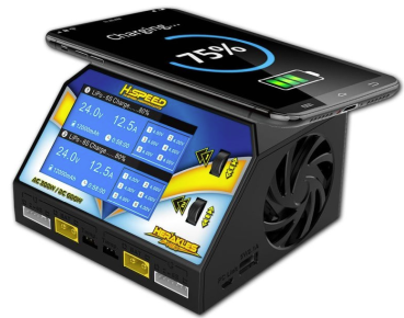 Preview: HERAKLES NEO AC/DC DUAL-LADEGERÄT 300W/600W LIPO, LIHV, LIFE, LIION 1-6S, NIMH/NICD 1-16S