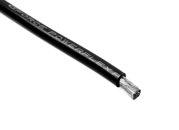 Preview: Silikonkabel 8AWG - 6.5mm - 1m schwarz