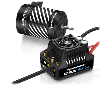 Hobbywing Ezrun MAX10 G2 80A Combo mit 3652SD-4100kV 3,175 Welle