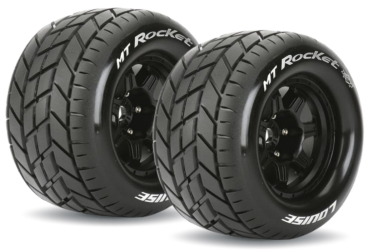 LOUISE MFT MT 3.8 Rocket Reifen 1/8 auf Offset Felge Monster Truck