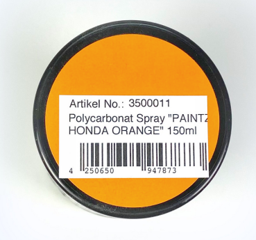 Polycarbonat Spray "PAINTZ HONDA ORANGE" 150ml