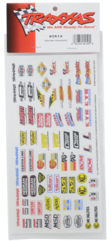 Traxxas Sponsor Aufkleber Set