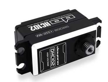 Preview: Doyono Coreless Servo HV Low Profile CNC Alugehäuse 15.0kg/0.054sec @8.4V
