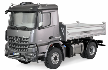 MERCEDES-BENZ AROCS 4x2 HYDRAULIK MULDENKIPPER BASIC 1:14 RTR GRAU
