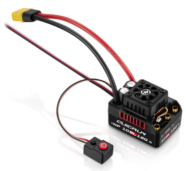Preview: Hobbywing QuicRun WP10BL120 G2 Brushless Regler 120A 2-4s