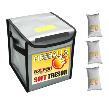 FIREBALLS Soft Tresor inkl. 3 x 1 Liter FIREBALLS