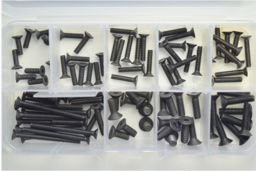 Senkkopfschrauben-Set