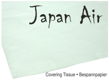 JAPAN AIR Bespannpapier 16g je Stück 500 x 690mm / verschiedene Farben