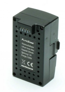 LiPo Akku FliteZone 350 - 7,4V Bell 206