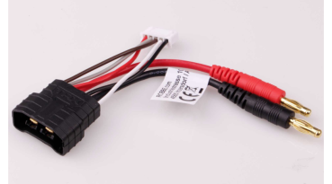 Ladekabel 4S TRX ID Stecker auf TRX BUCHSE 16AWG 60mm