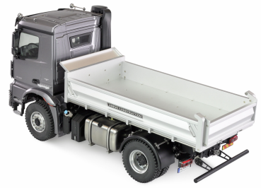 Preview: MERCEDES-BENZ AROCS 4x2 HYDRAULIK MULDENKIPPER BASIC 1:14 RTR GRAU