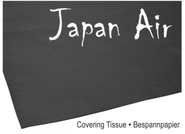 Preview: JAPAN AIR Bespannpapier 16g je Stück 500 x 690mm / verschiedene Farben