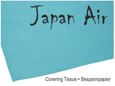 Preview: JAPAN AIR Bespannpapier 16g je Stück 500 x 690mm / verschiedene Farben