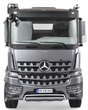 Preview: MERCEDES-BENZ AROCS 4x2 HYDRAULIK MULDENKIPPER BASIC 1:14 RTR GRAU
