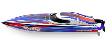 TRAXXAS DISRUPTOR 26 Zoll V-Rumpf Boot 75cm 64+km/h Selbstaufrichtung ohne Akku und Ladegerät