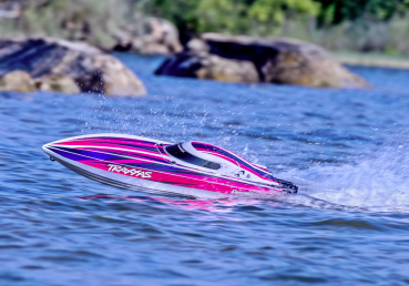 TRAXXAS DISRUPTOR 26 Zoll V-Rumpf Boot 75cm 64+km/h Selbstaufrichtung ohne Akku und Ladegerät