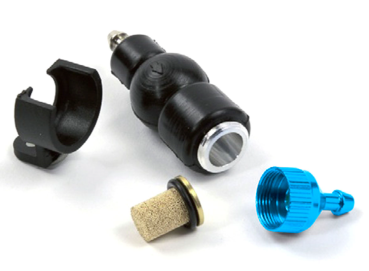 Preview: Treibstoffilter mit Pumpventil Blau