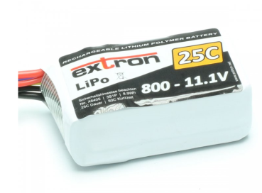 LiPo Akku Extron X2 800 - 11,1V (25C | 50C)