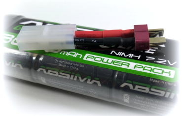 Preview: Greenhorn NiMH Stick Pack 7.2V 3000 (T-Plug + Tamiya Adapter)