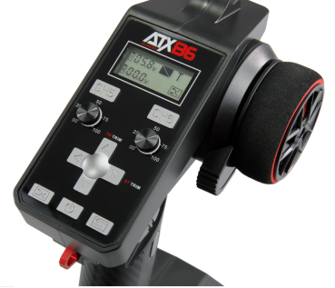 Preview: ATXB6 6-Kanal Fernsteuerung inkl. 6-Kanal Empfänger