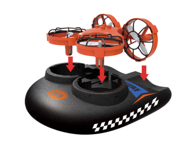 Preview: TRIX - 3-IN-1 DROHNE, LUFTKISSENFAHRZEUG ORANGE