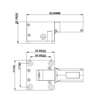 Preview: Einziehfahrwerk elektr. (M) / 4mm Achse (VE=2St.)