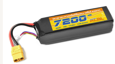 MA LiPo 7200mAh 14,8V 4S 60C XT90