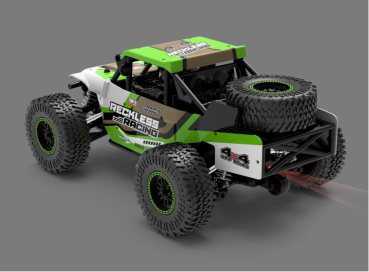 Preview: 1:20 Rock Racer "Reckless"  4WD RTR grün oder orange