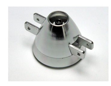 Alu Spinner mit Kühlluftöffnung Ø40mm