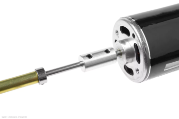 Preview: Revtec - Direct Shaft Coupling - Shaft Dia. 6/4mm - OD 15mm - 1 pc