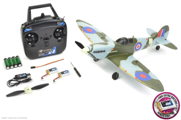 Preview: Supermarine Spitfire RTF / 450 mm mit 2 Akkus