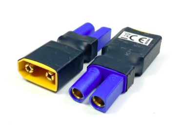 Battery Adaptor: XT90 Male to EC5 Battery 1Stk.