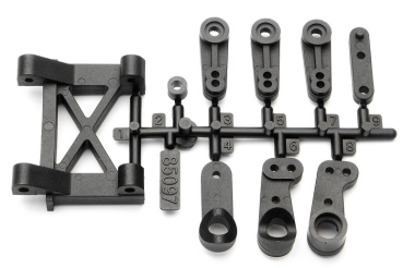 Preview: 85097 - Mittelpf./Servohorn/Lenkgestänge Set Sprint 2