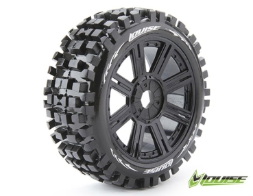 B-ulldoze soft Speichen-Felge schwarz Verbrenner 1:8 Offroad LOUISE