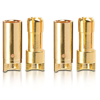 Goldkontakt 5,0mm 2 Paar