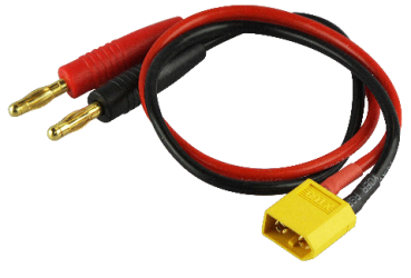 Akku-Ladekabel • Goldkontakt • XT60 • 2,5mm² • 30cm