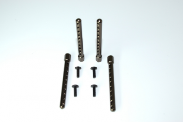 Aluminium Karosseriehalter (4) ATC 2.4 RTR/BL