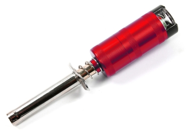 Glühkerzenstarter Rot mit Anzeige für Sub-C