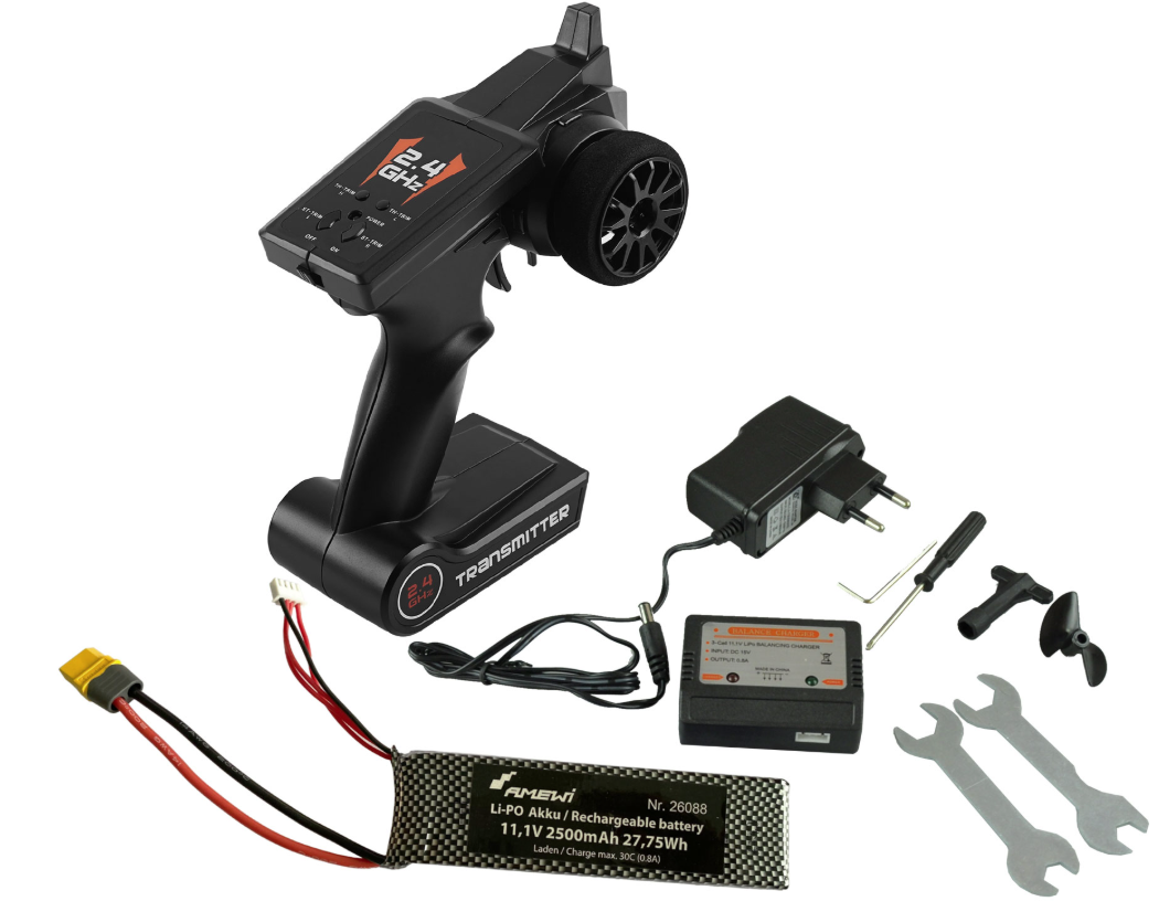 Modellbau Albl - Arrow 5 Mono Speedboot brushless 45km/h 633mm RTR