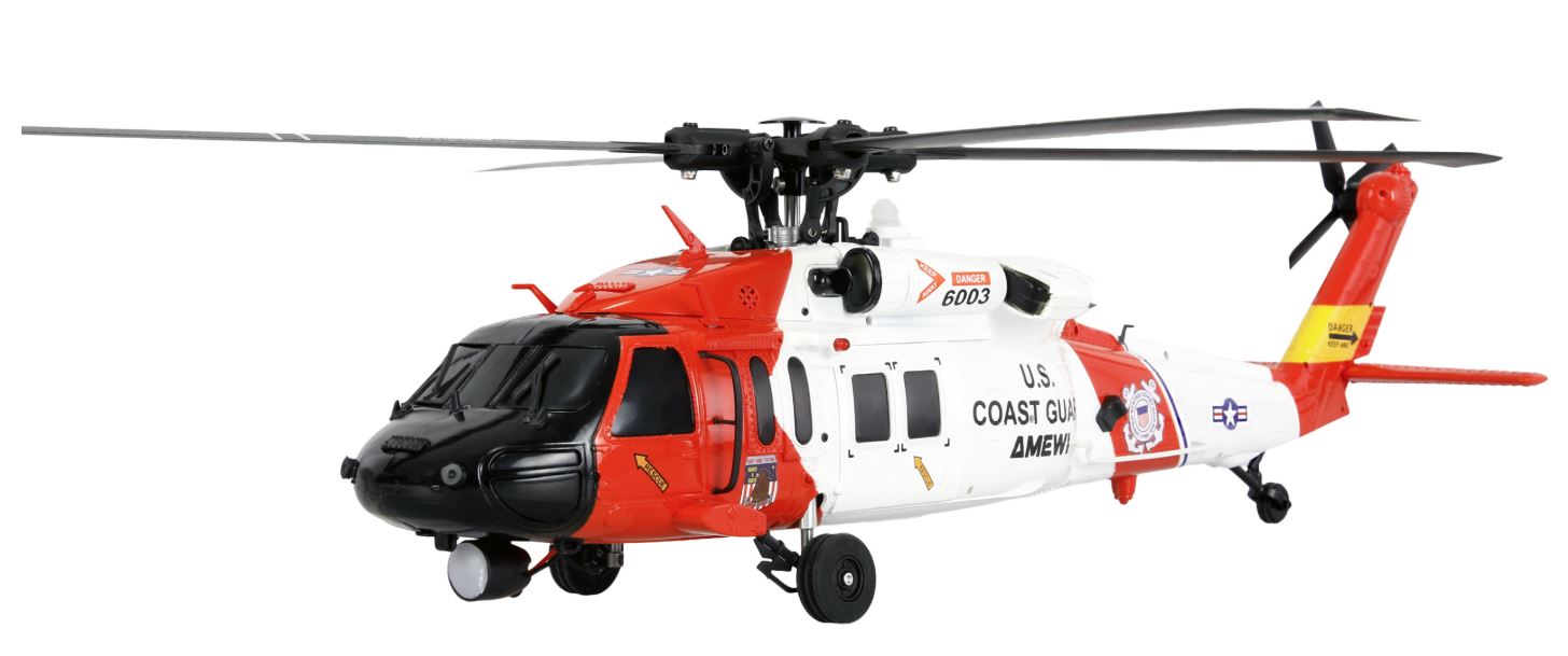 Modellbau Albl - UH60 Black Hawk Coastguard Helikopter 6G/3D RTF